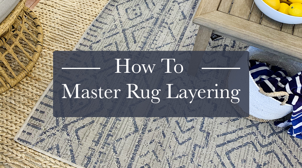 Layering Rugs Using A Rug Pad - Dream Green DIY